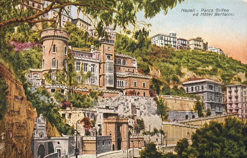 Napels, Italië, Parco Grifeo, Hotel Bertolini door Italian Photographer