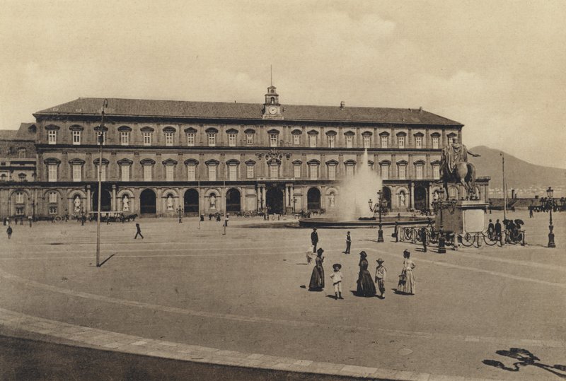 Napels: Palazzo Reale door Italian Photographer