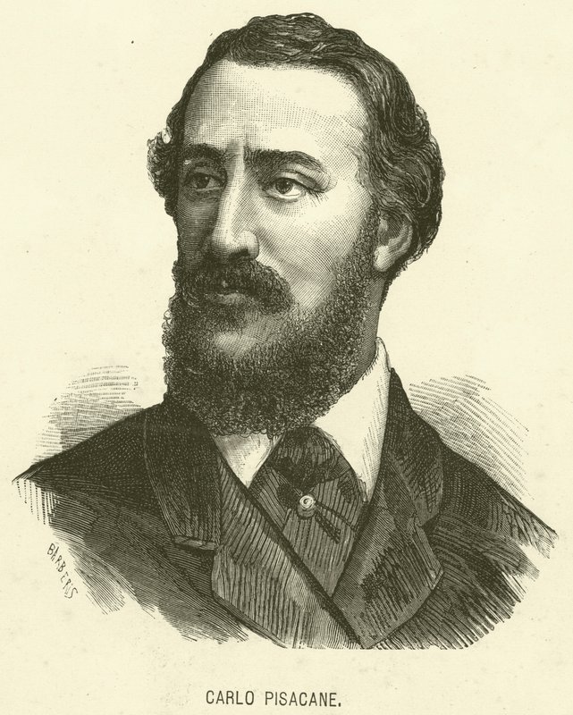 Carlo Pisacane (gravure) door Italian School