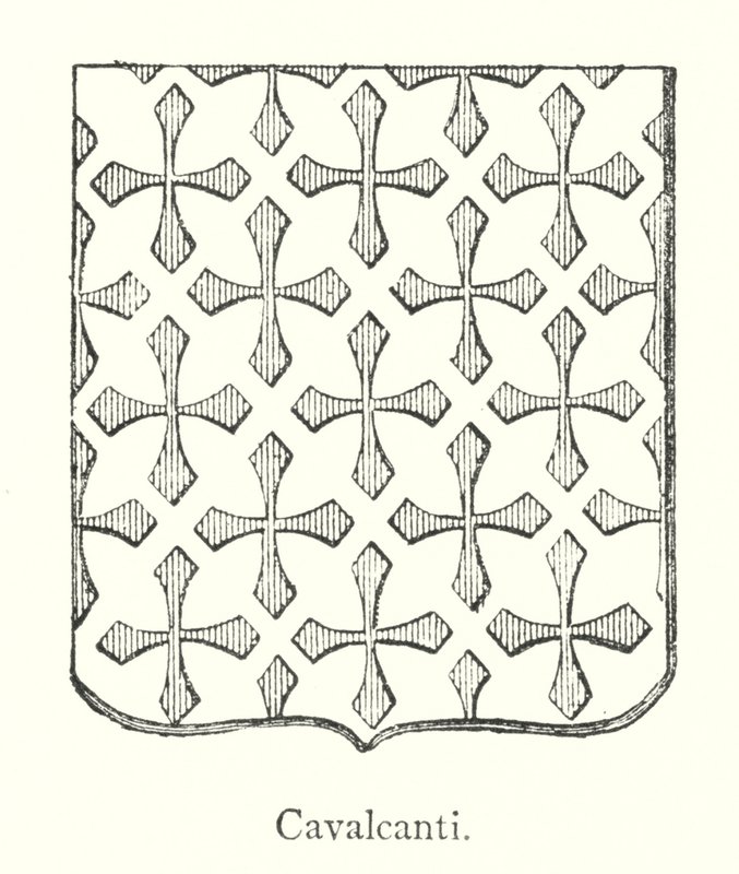 Cavalcanti (gravure) door Italian School
