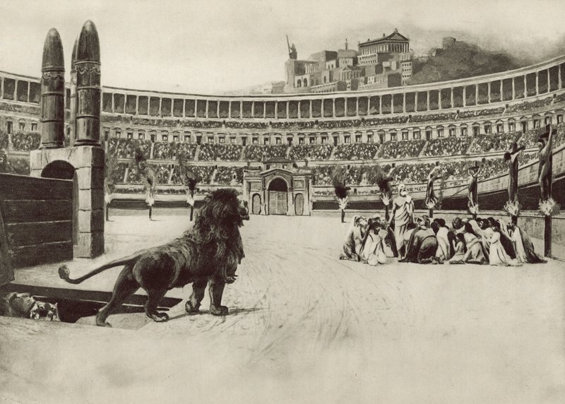 Circus Maximus, Het laatste gebed door Italian School