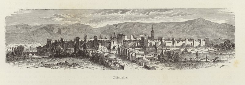 Cittadella in Italië door Italian School