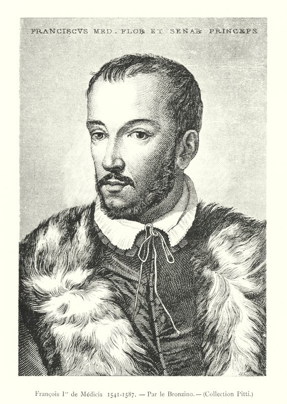 Francois I de Medicis door Italian School