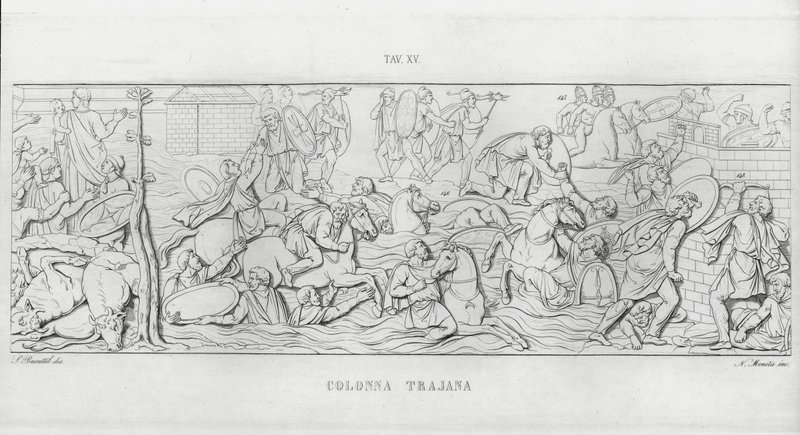 La Colonna Trajana, Trajanus