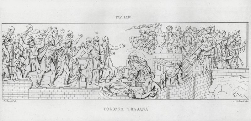 La Colonna Trajana, Trajanus