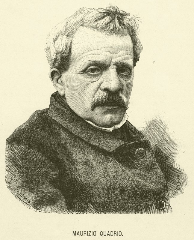 Maurizio Quadrio (gravure) door Italian School