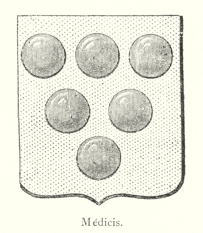 Medicis (gravure) door Italian School