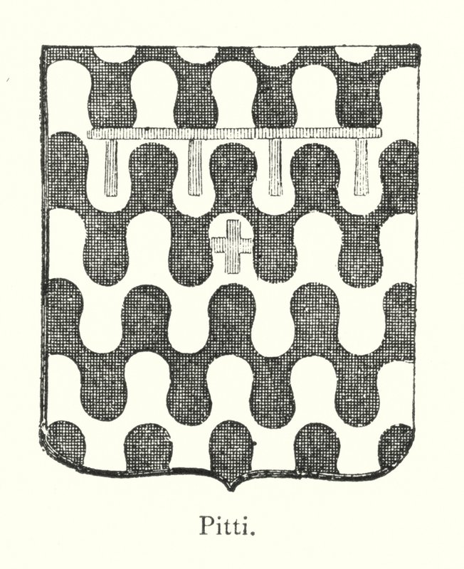 Pitti (gravure) door Italian School