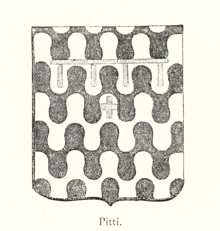 Pitti (gravure) door Italian School