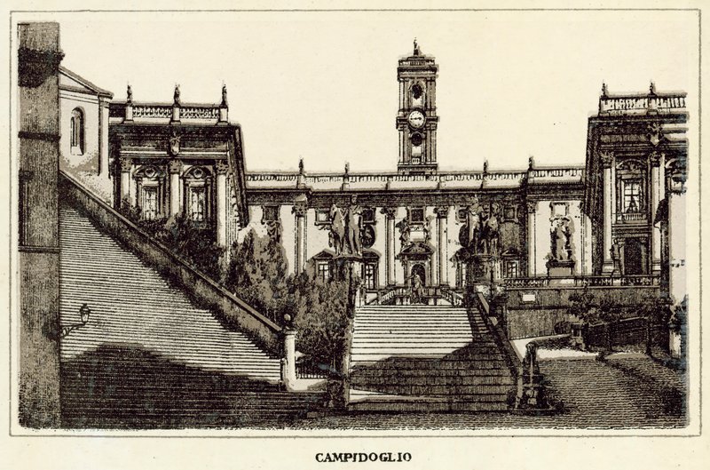 Rome: Campidoglio door Italian School