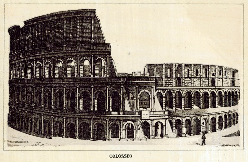 Rome: Colosseum door Italian School