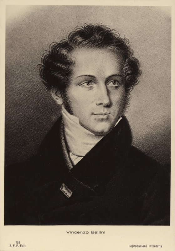 Vincenzo Bellini, Italiaanse operacomponist (1801-1835) door Italian School