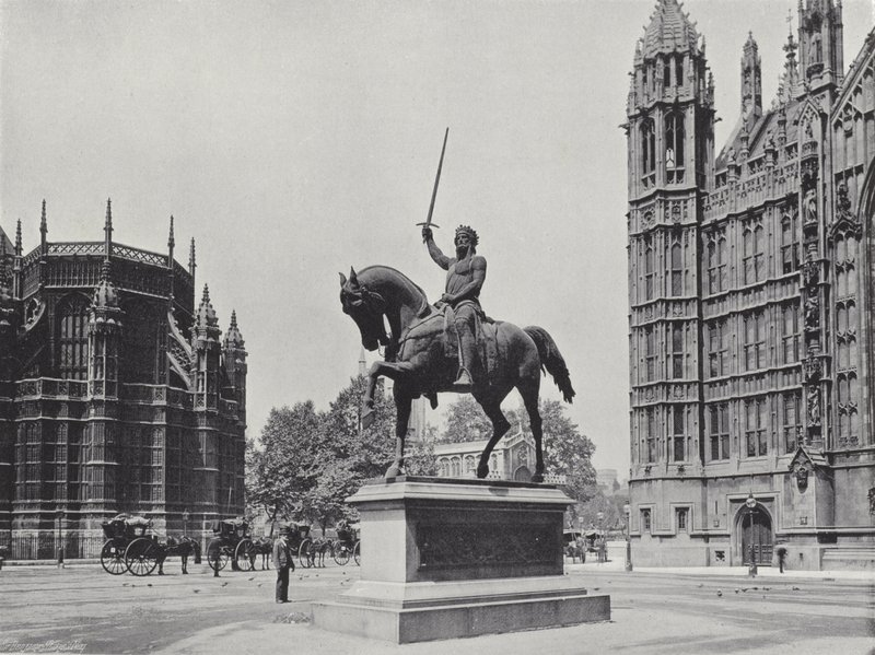 Standbeeld van Richard I door J. Benjamin Stone