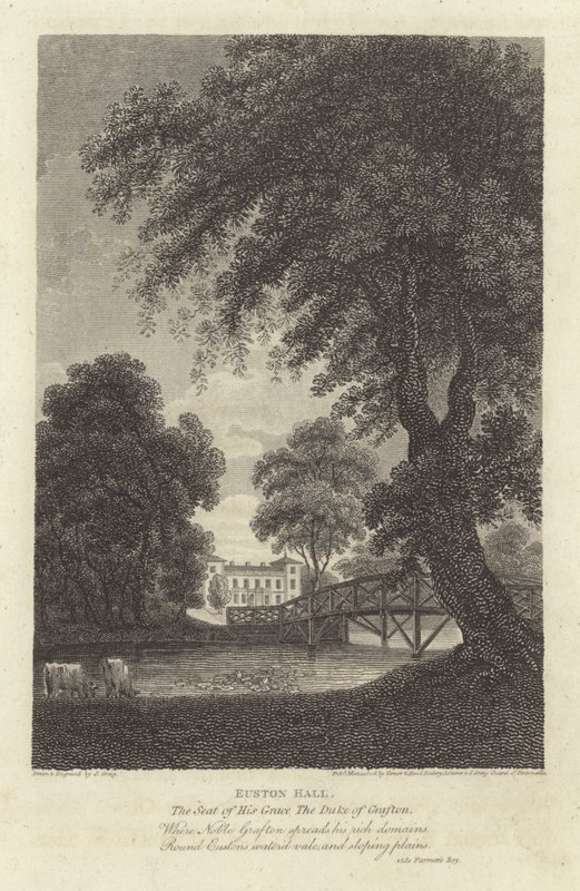 Robert Bloomfield, dichter: Euston Hall door J. Greig