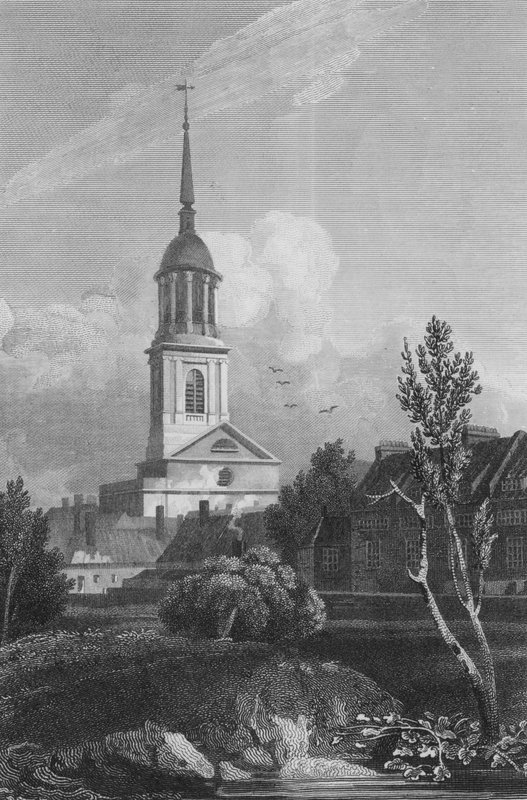 Shoreditch Kerk door John Preston Neale
