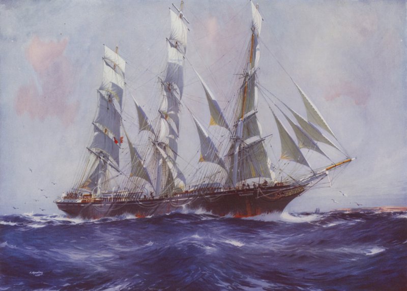 Clipper Blackadder door Jack after Spurling
