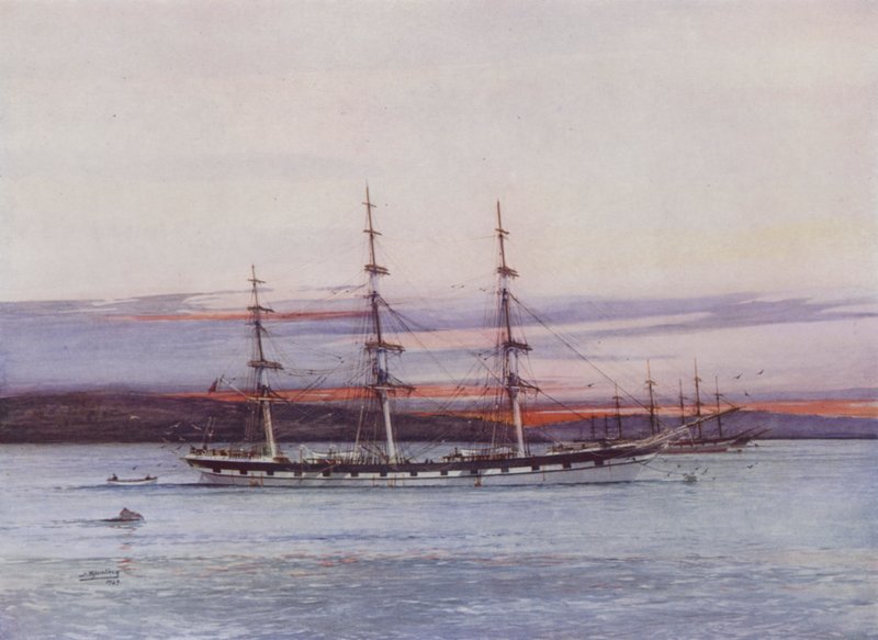 Zeilschip Golden Fleece door Jack after Spurling