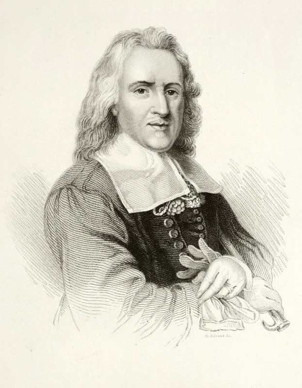 Isaak Walton, Engelse auteur door Jacob (after) Huysmans