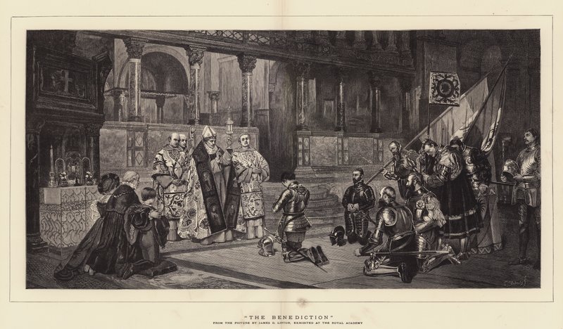 De zegen door James Dromgole Linton