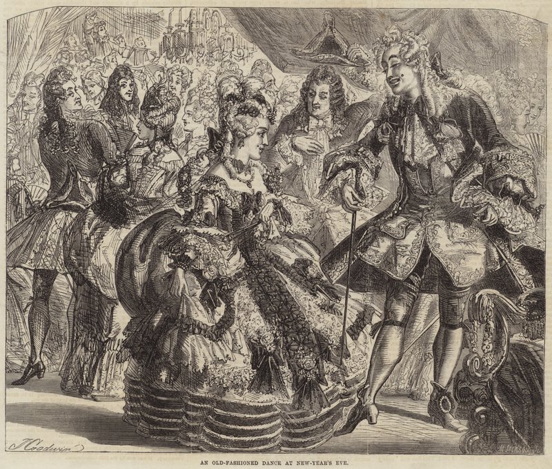 Een ouderwetse dans op oudejaarsavond door James Godwin