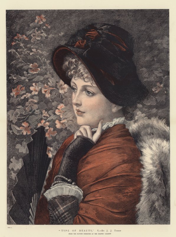 Type van schoonheid, V door James Jacques Joseph Tissot