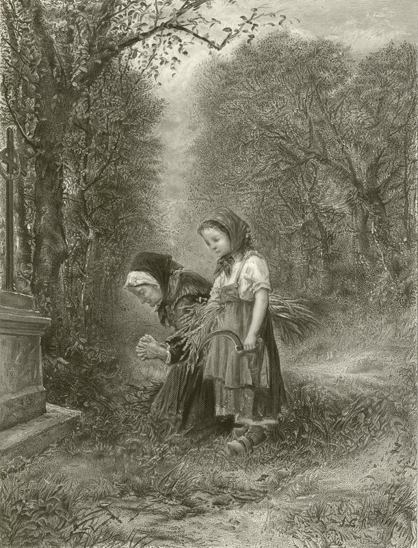 Het Graf van de Grootvader door James Crawford Thom
