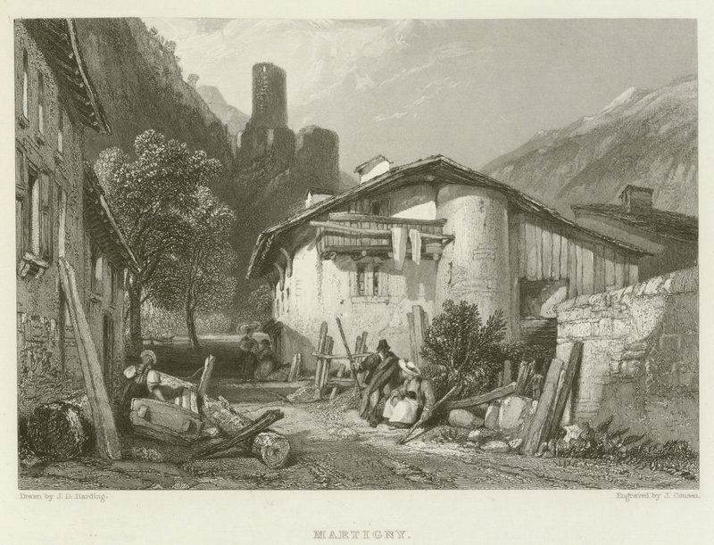 Martigny door James Duffield Harding