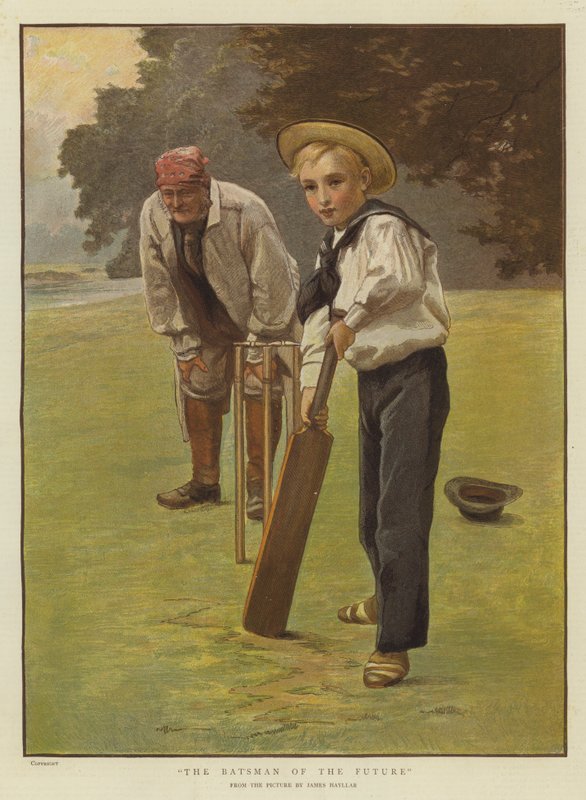 De Slagman van de Toekomst door James Hayllar