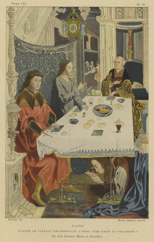 Tafelkleed door Jan Gossaert