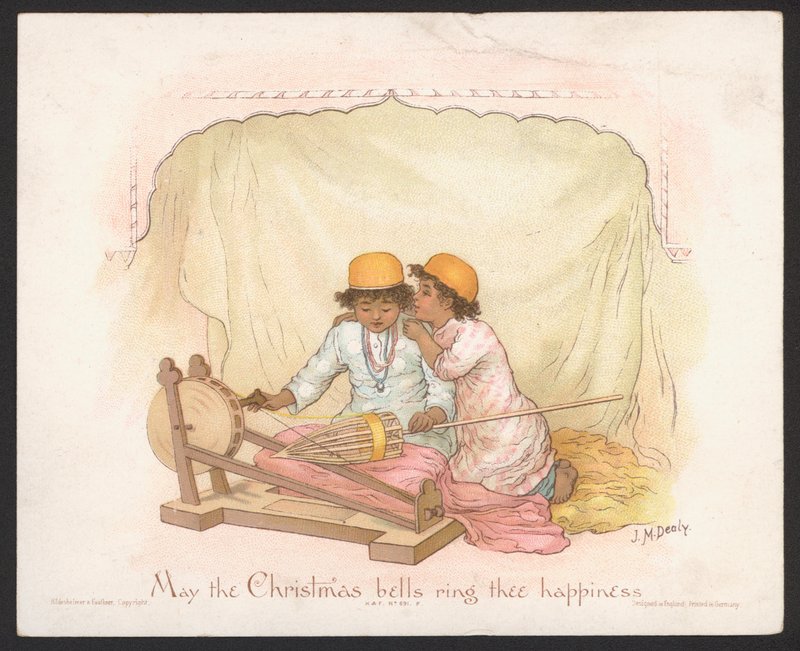Kerstkaart door Jane M. Dealy