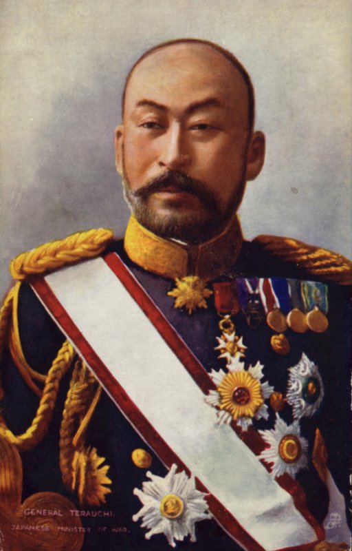 Generaal Terauchi door Japanese Photographer