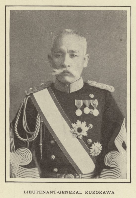 Luitenant-generaal Kurokawa door Japanese Photographer