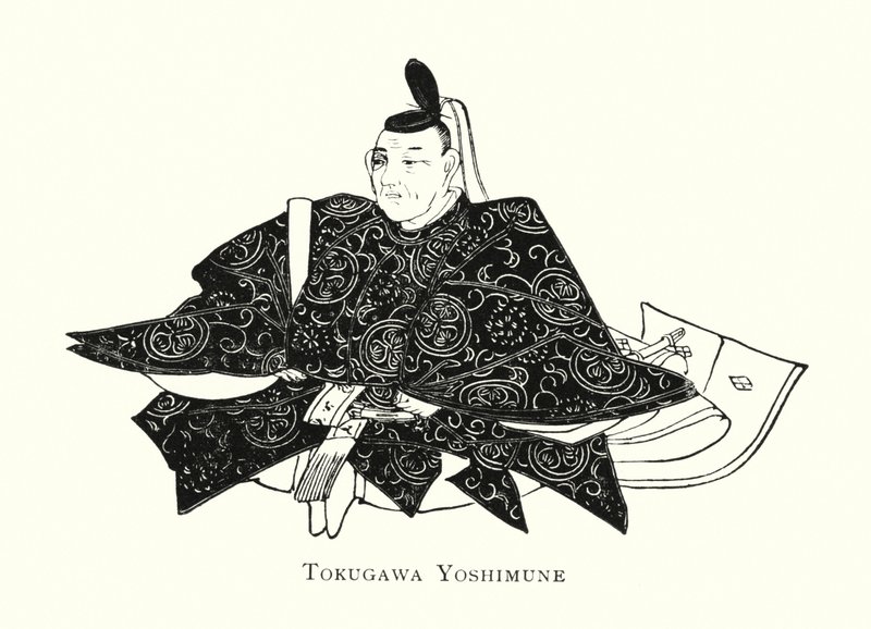 Tokugawa Yoshimune door Japanese School