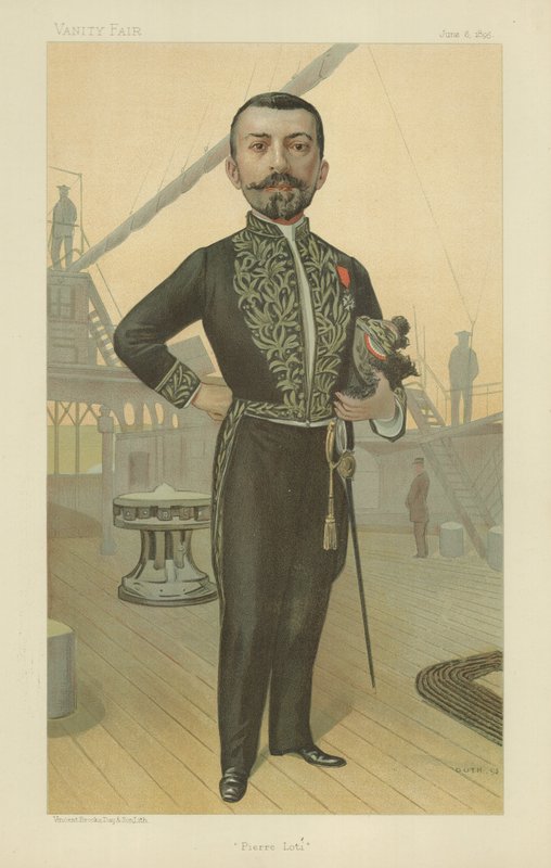 Julien Viaud (Pierre Loti) door Jean Baptiste Guth