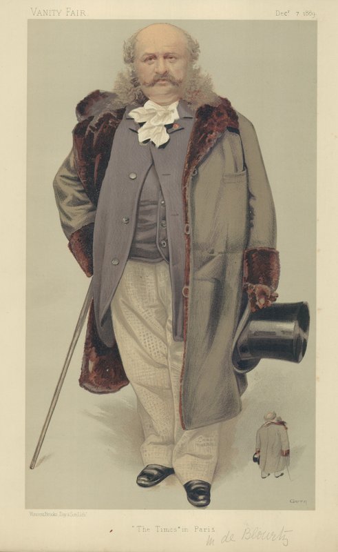 Monsieur De Blowitz door Jean Baptiste Guth