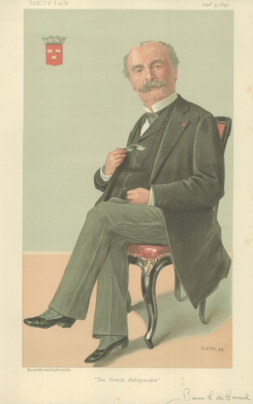 De Baron Chaudron de Courcel door Jean Baptiste Guth