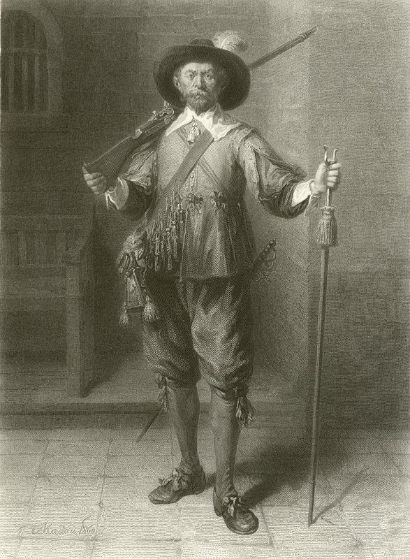 De Arquebusier door Jean Baptiste Madou