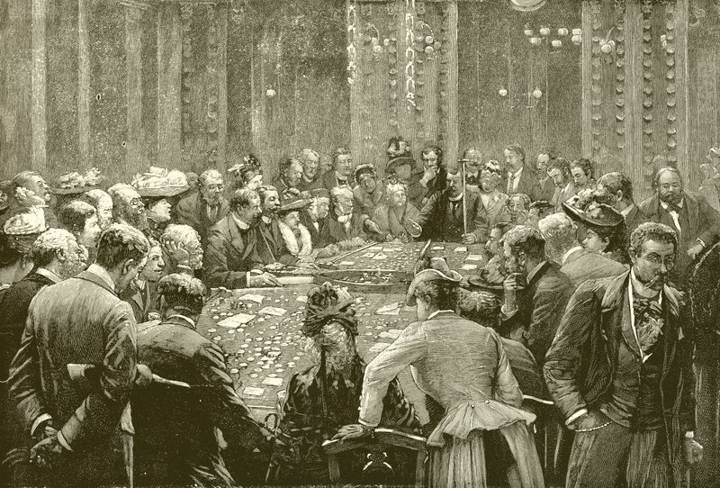 Monte Carlo door Jean Beraud