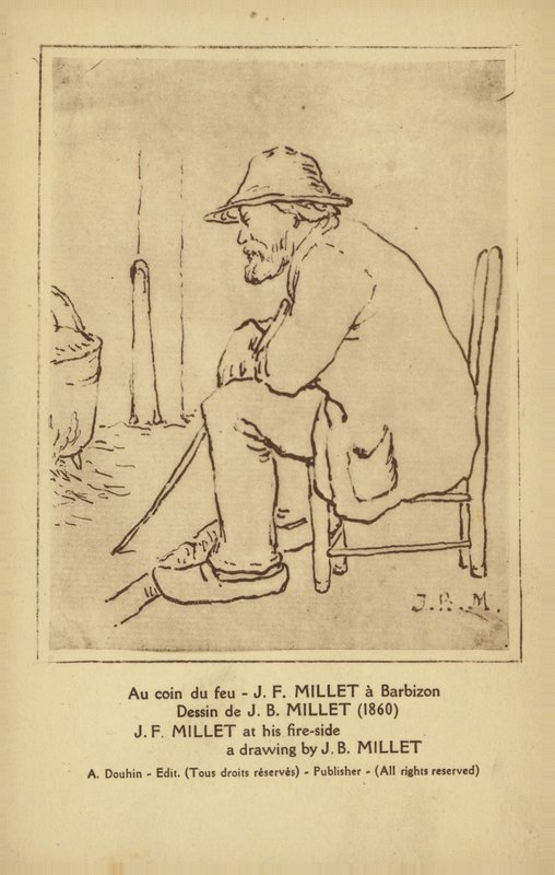 Jean-Francois Millet, Franse schilder door Jean Francois Millet