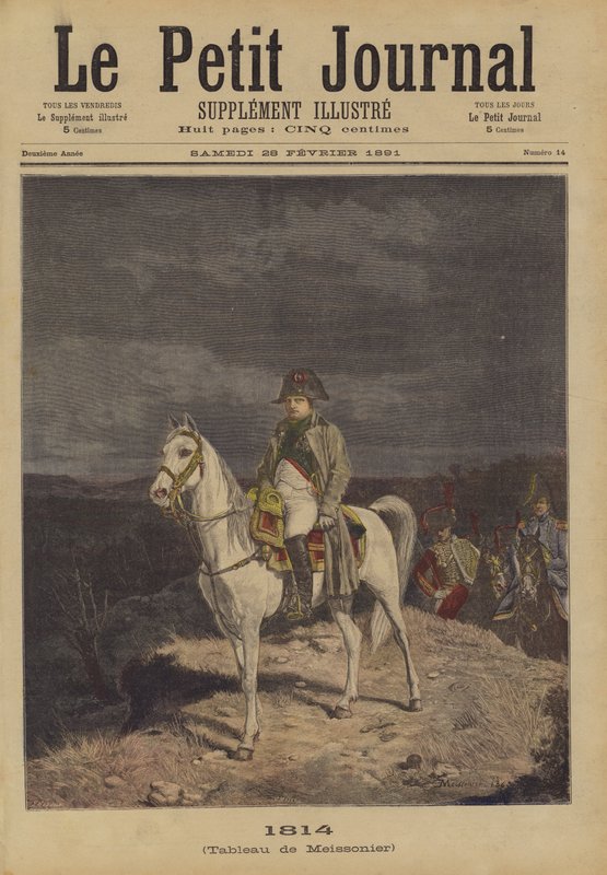 1814 door Jean Louis Ernest Meissonier