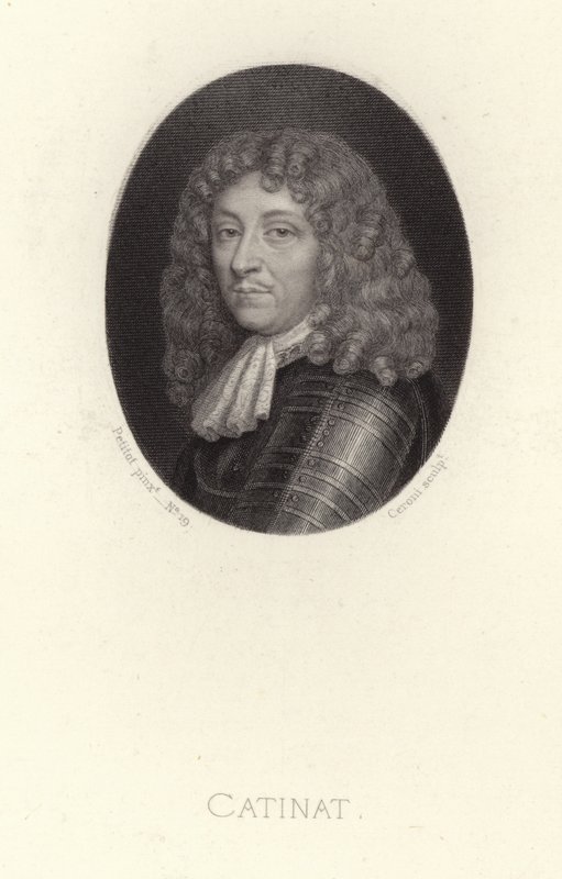 Nicolas Catinat door Jean the Elder Petitot