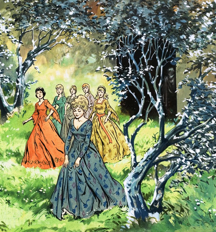 De dansende prinsessen door Jesus Blasco