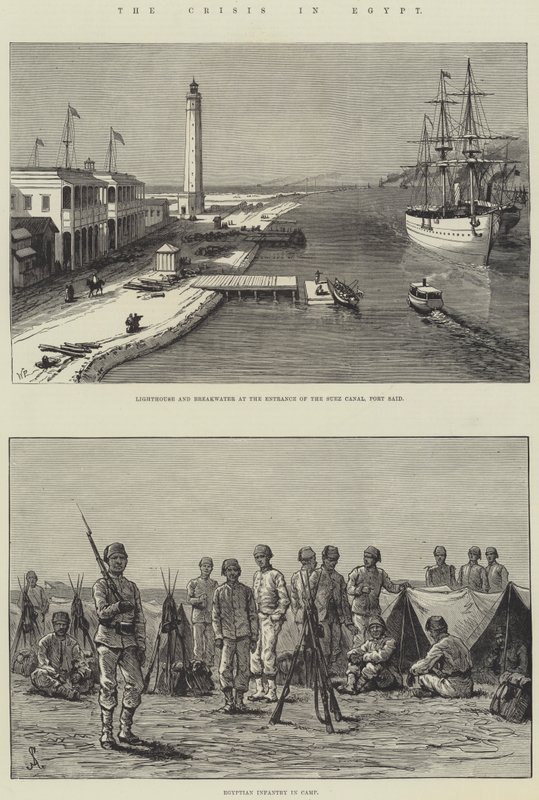 De Crisis in Egypte door Johann Nepomuk Schonberg