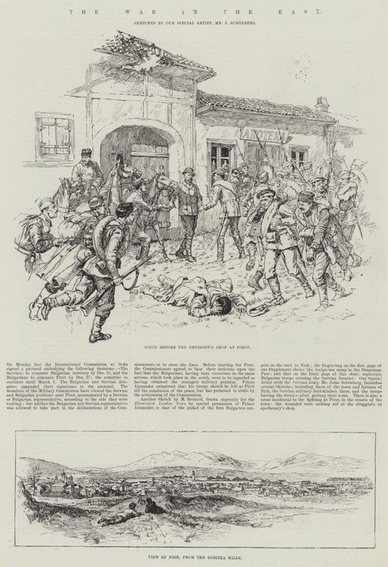 De oorlog in het Oosten door Johann Nepomuk Schonberg