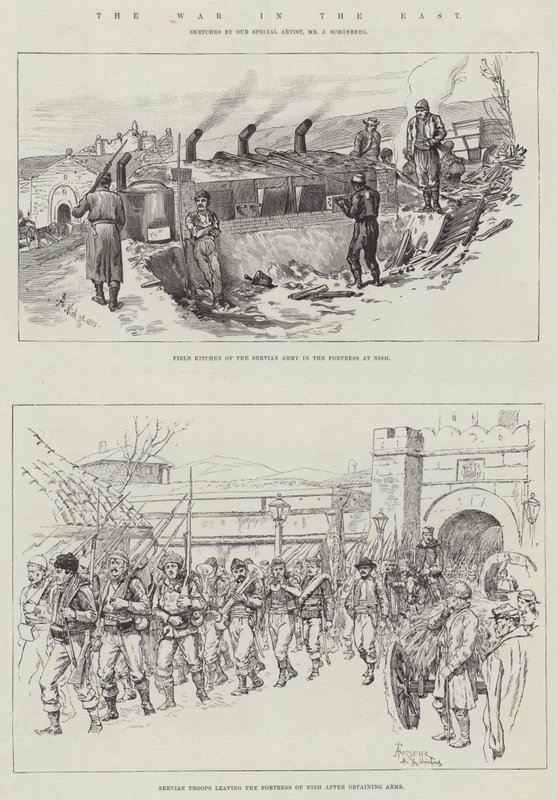 De Oorlog in het Oosten door Johann Nepomuk Schonberg