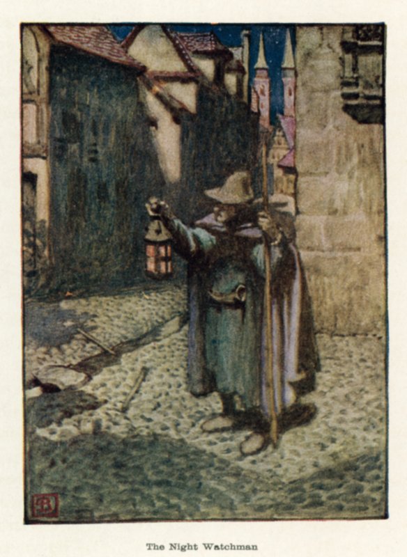 De Nachtwacht door John Byam Liston Shaw