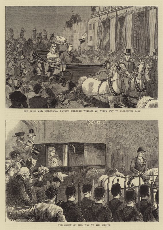 Het Huwelijk van de Hertog van Connaught door John Charles Dollman