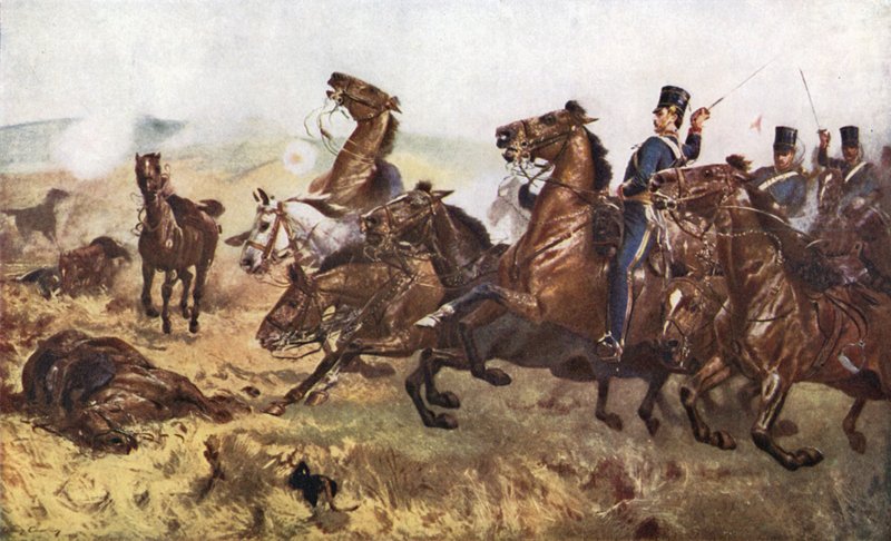 Slag bij Balaclava, 25 oktober 1854 door John Charlton