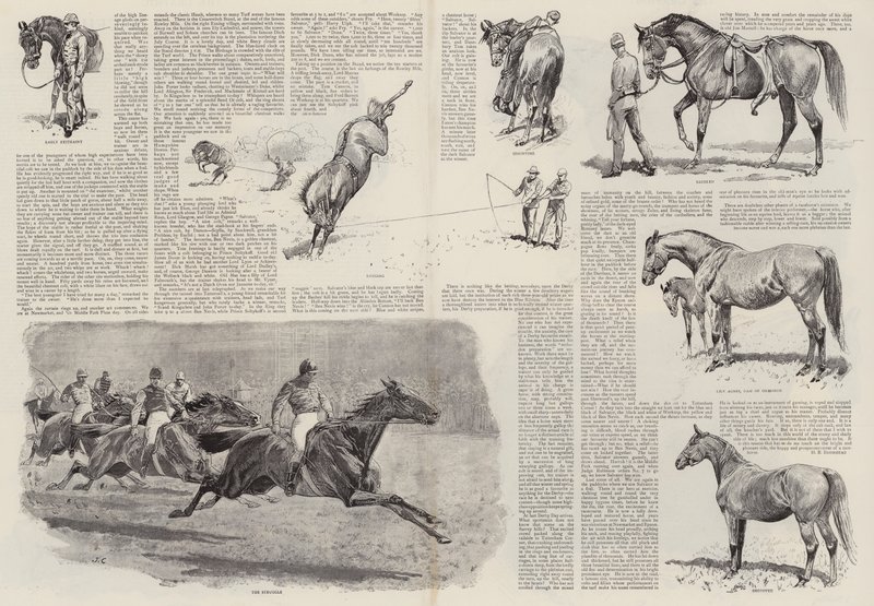 De Loopbaan van een Renpaard door John Charlton