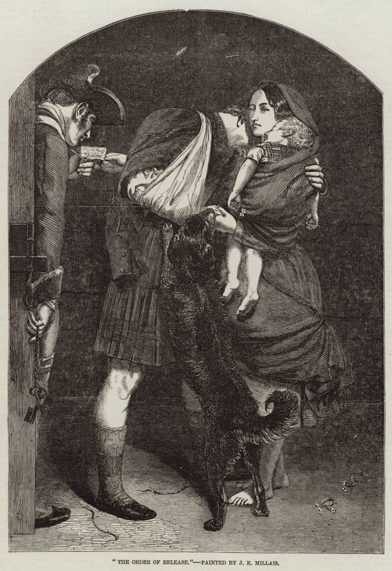 De Bevrijdingsorde door John Everett Millais